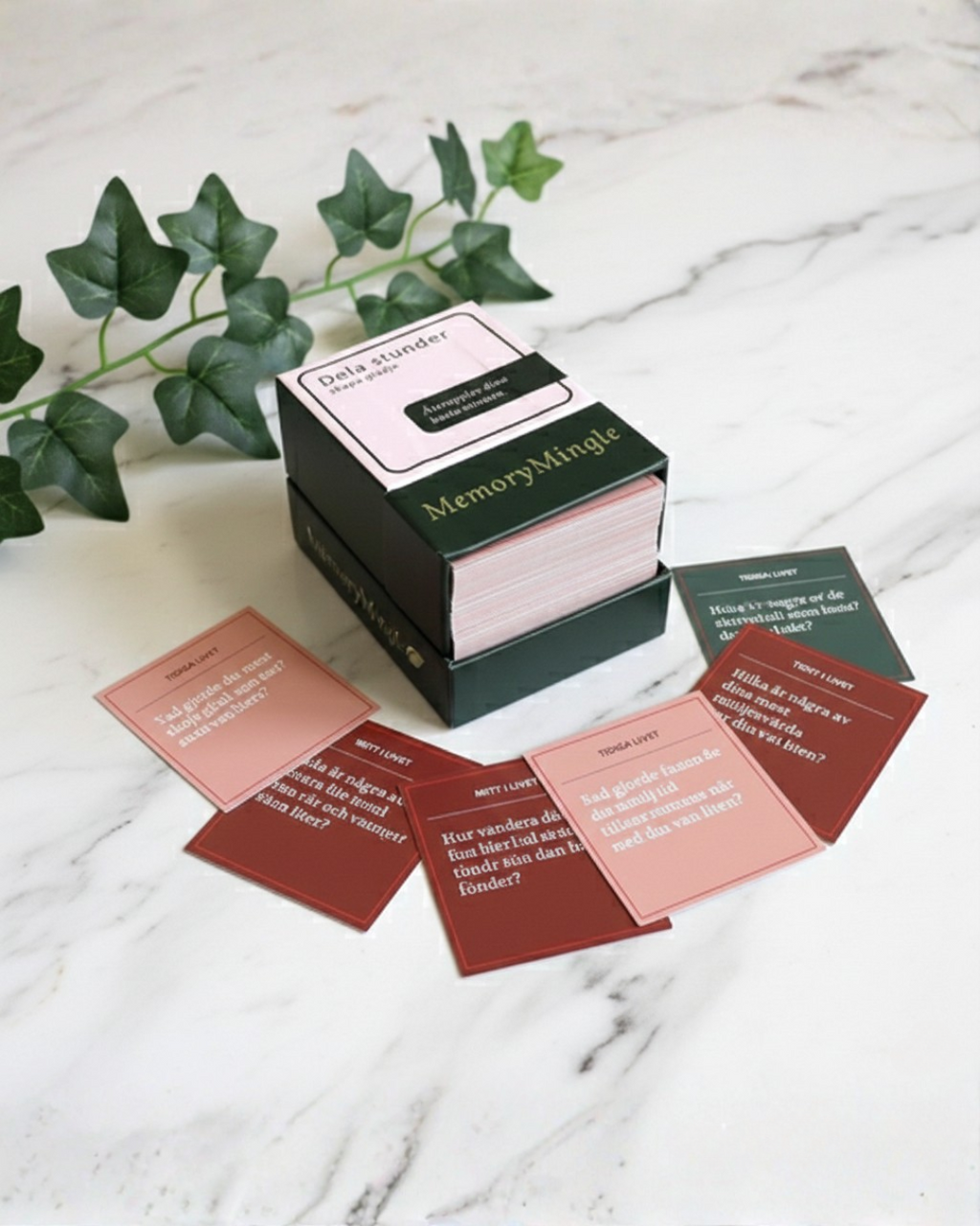 Minnesspelet – frågekortleken för minnen och samtal