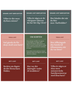 Minnesspelet – frågekortleken för minnen och samtal